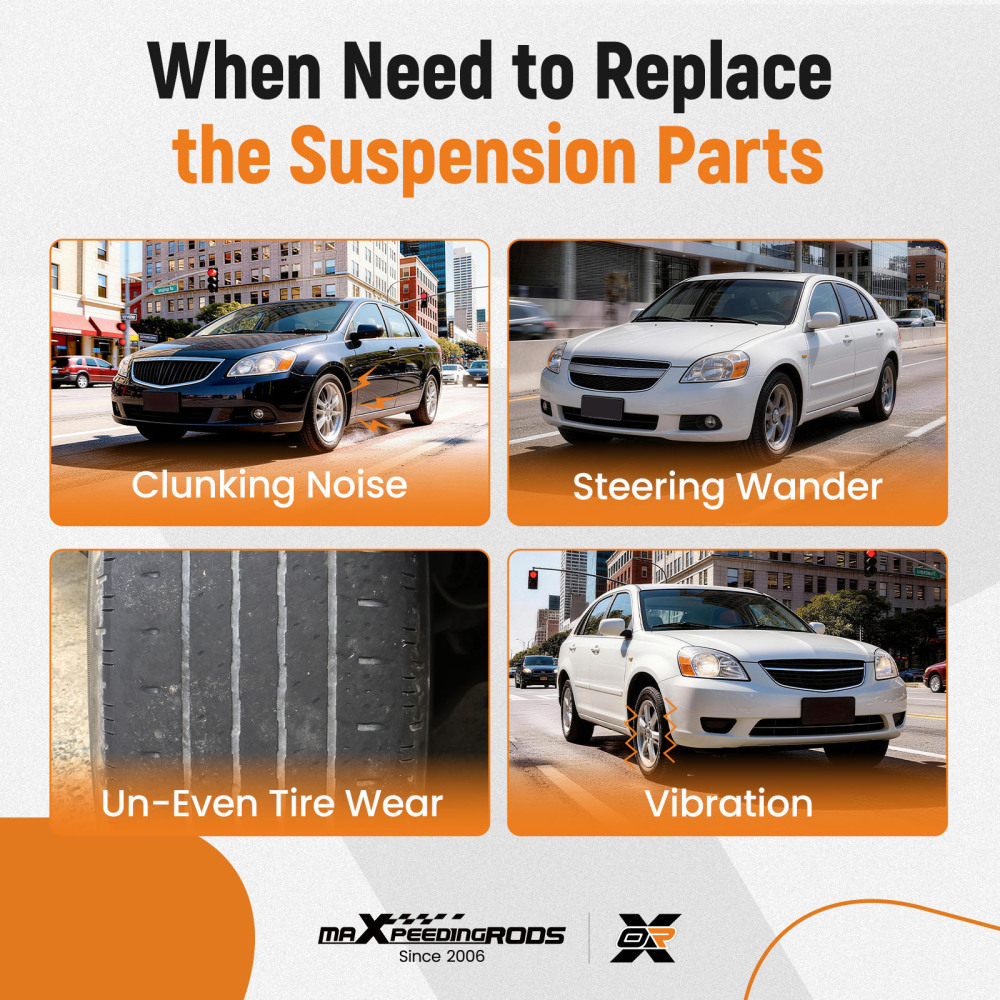 Front Inner Outer Tie Rod Ends compatible for Chevrolet Malibu 2004 2005 2006 2007 - 2012