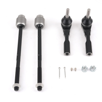 Front Inner Outer Tie Rod Ends compatible for Chevrolet Malibu 2004 2005 2006 2007 - 2012