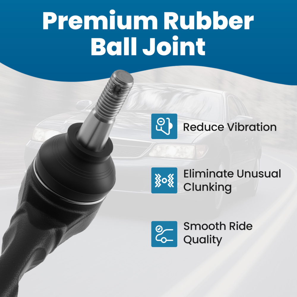 6pcs Front Tie Rod End Links Kit compatible for Pontiac G6 compatible for Chevrolet Malibu Saturn Aura