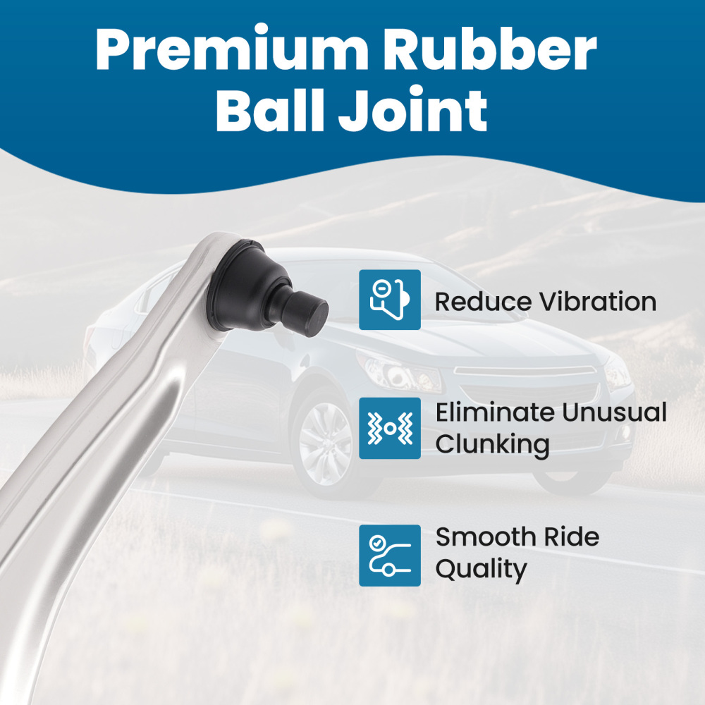 Front Right Lower Control Arm w/Ball Joint For 2004-2012 compatible for Chevy Malibu G6 Aura