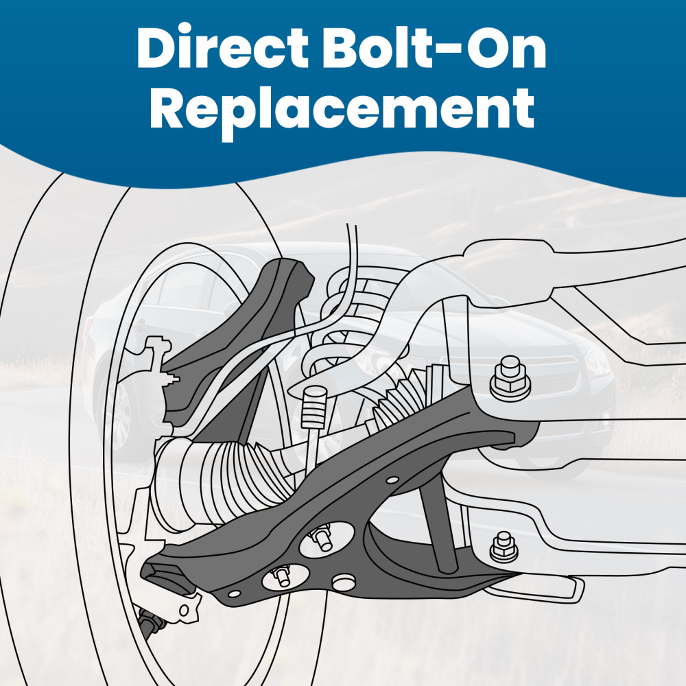 Front Right Lower Control Arm w/Ball Joint For 2004-2012 compatible for Chevy Malibu G6 Aura