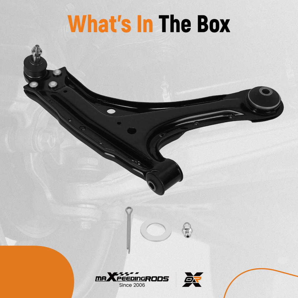 Front Right Lower Control Arm w/ Ball Joint compatible for Malibu Alero Cutlass Grand AM