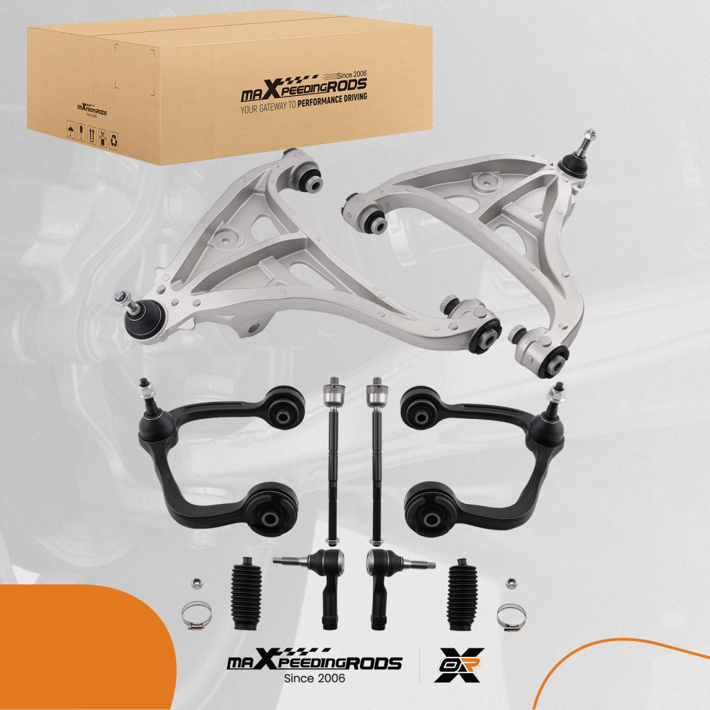 4WD 10x Front Upper Lower Control Arm Kit compatible for Ford F-150 F150 2005-2008 K80306