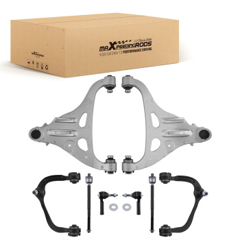 8x Front Upper Lower Control Arms compatible for Ford F-150 Mark LT 2005-2008 4WD K80306