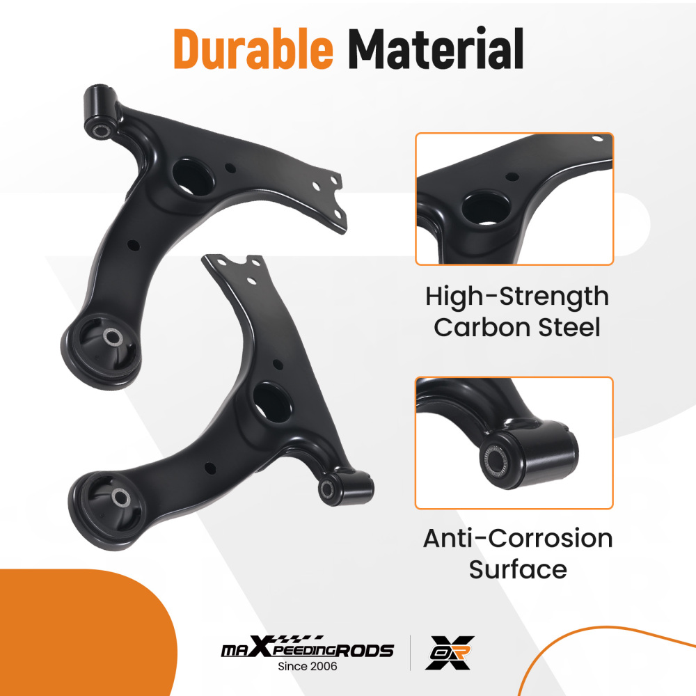 Suspension Kit Front Lower Control Arms compatible for Toyota Matrix 2003 - 2008 All Models