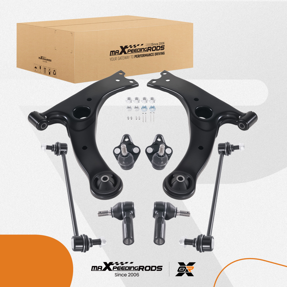 Suspension Kit Front Lower Control Arms compatible for Toyota Matrix 2003 - 2008 All Models