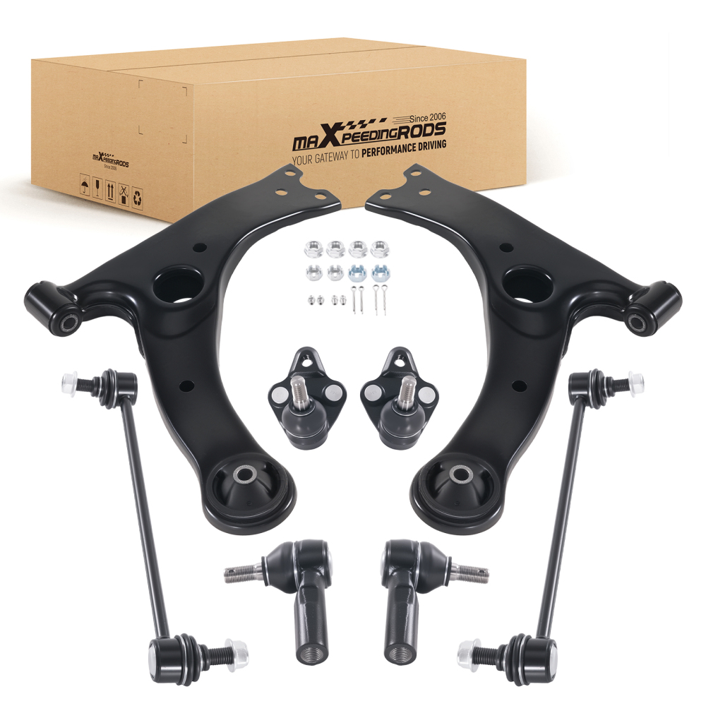 Suspension Kit Front Lower Control Arms compatible for Toyota Matrix 2003 - 2008 All Models