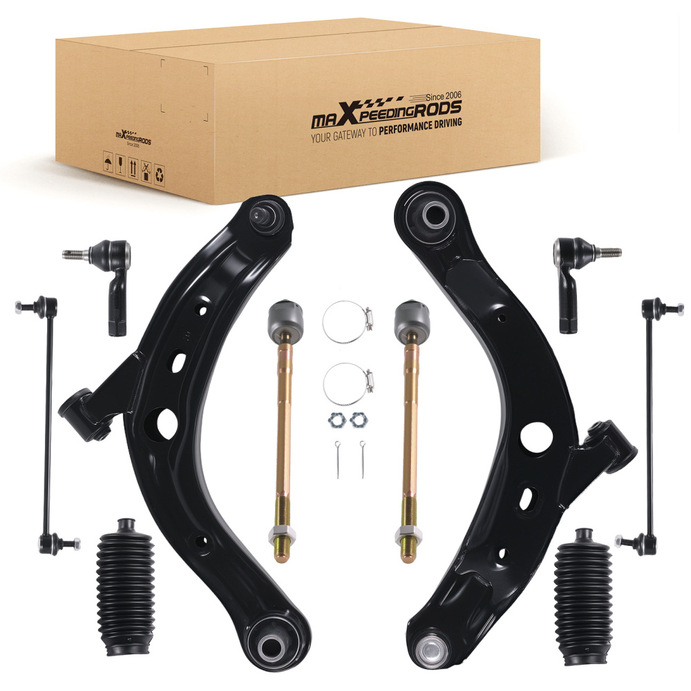 Front Lower Control Arm w/Ball Joint Sway Bar Link compatible for MAZDA MPV 2001-06 K620339