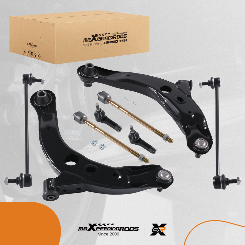 Front Lower Control Arm w/Ball Joint Sway Bar Link compatible for MAZDA MPV 01-2006 K620339