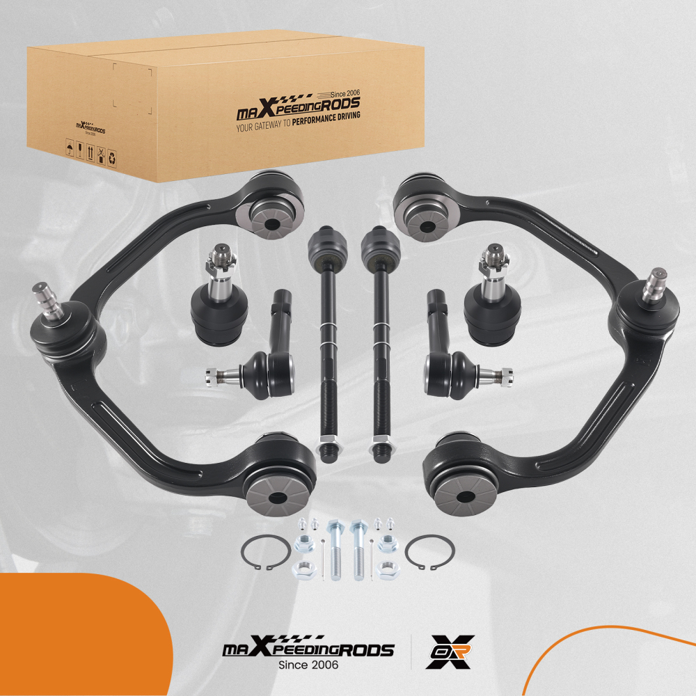 Front Upper Control Arm Lower Ball Joint TieRod compatible for Ranger Mazda B2500 1998-2011