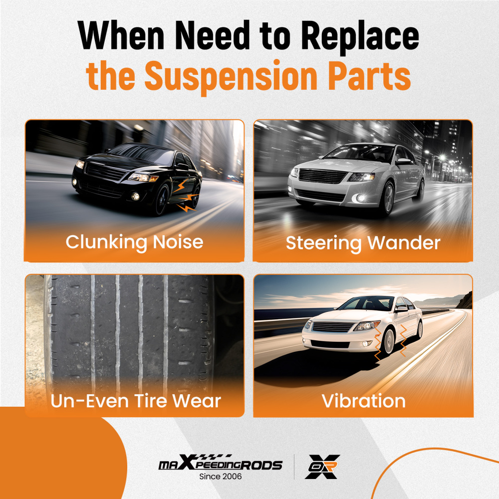 8x Suspension Front Lower Upper Control Arms Sway Bar compatible for Ford Fusion Mkz 07-10