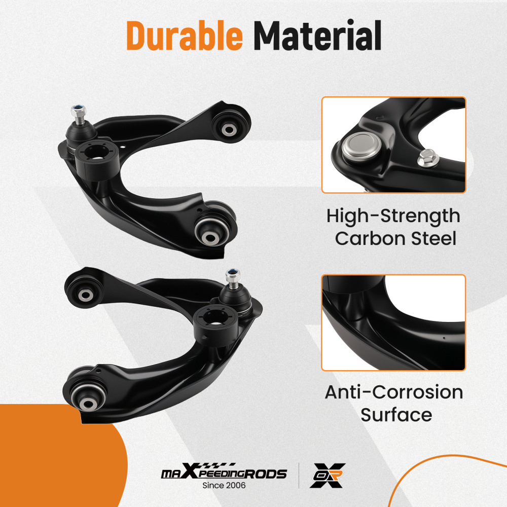 8x Front Upper Lower Control Arm Ball Joint Sway Bar Link For Fusion MKZ 07-2010