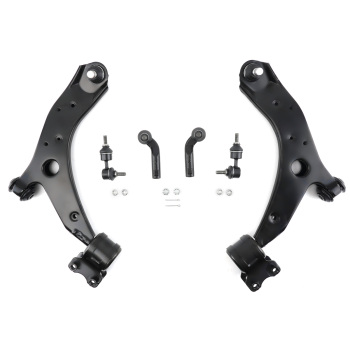 6 Piece Front Control Arm Rear Sway Bar End Link Kit compatible for Mazda 3 5 2004-2015