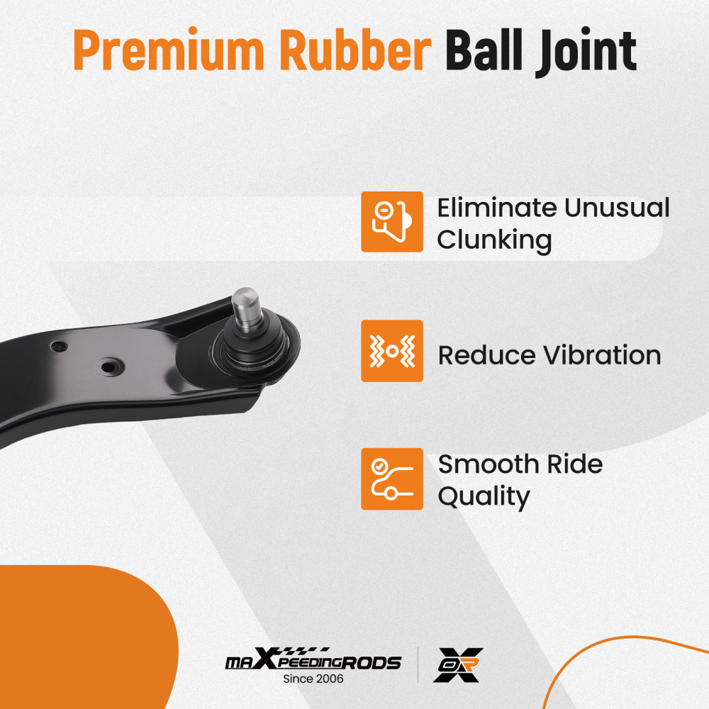 1x Front Lower Right Control Arm w/ Ball Joint compatible for Mazda 3 5 2004-2017 2009