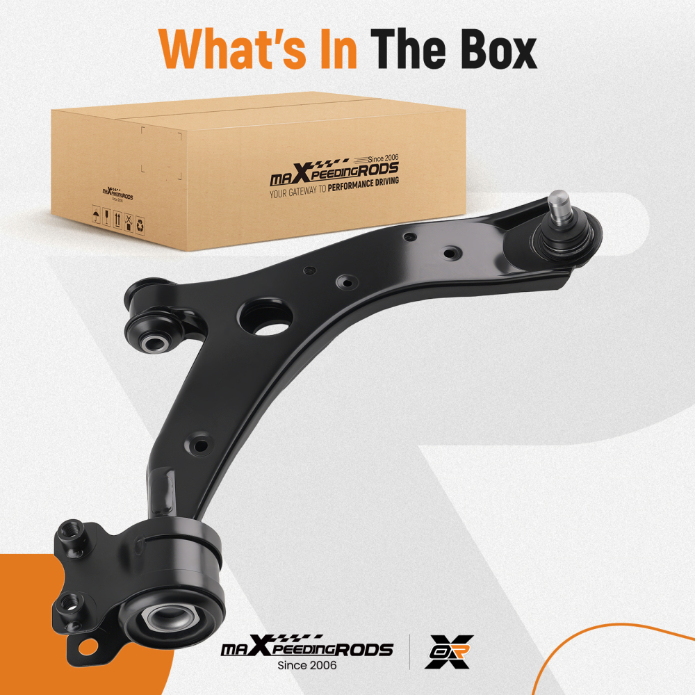 1x Front Lower Right Control Arm w/ Ball Joint compatible for Mazda 3 5 2004-2017 2009