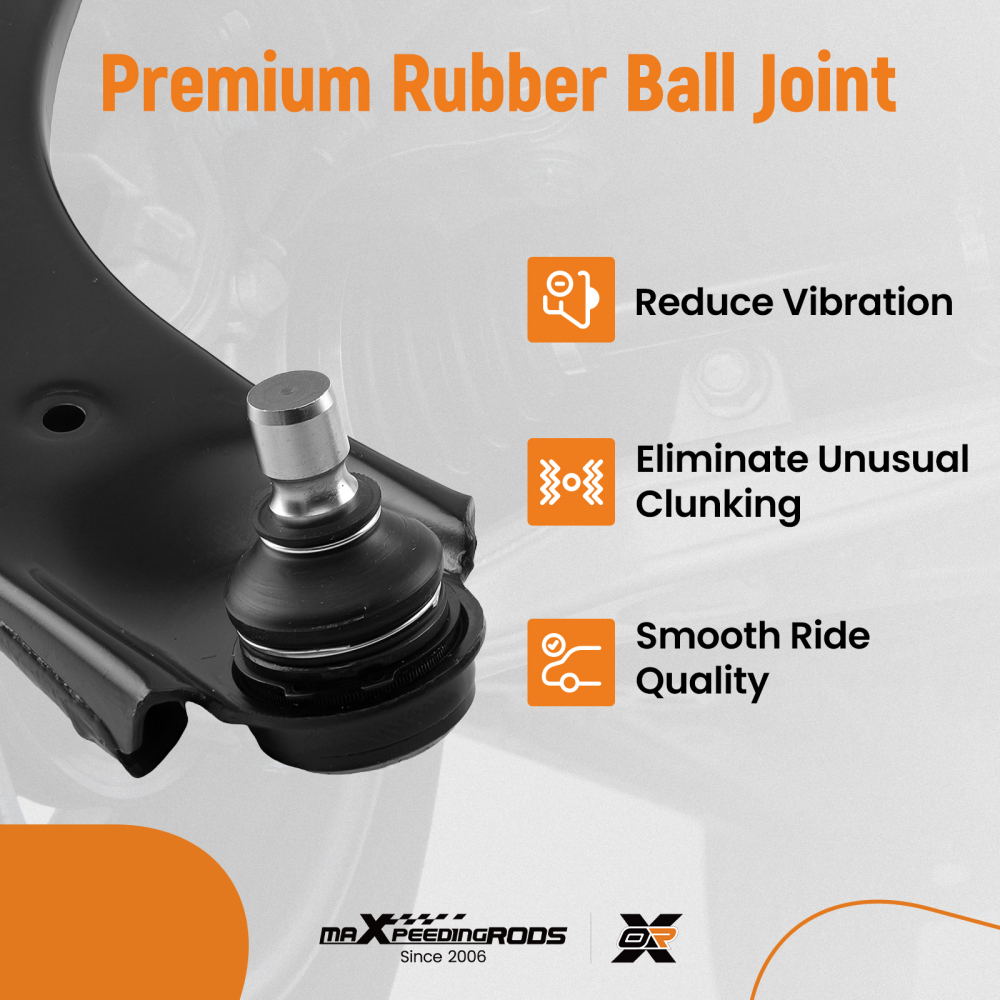 2x Front Lower Control Arm w/ Ball Joint compatible for Mazda 3 2007-2009 K620067 K620068