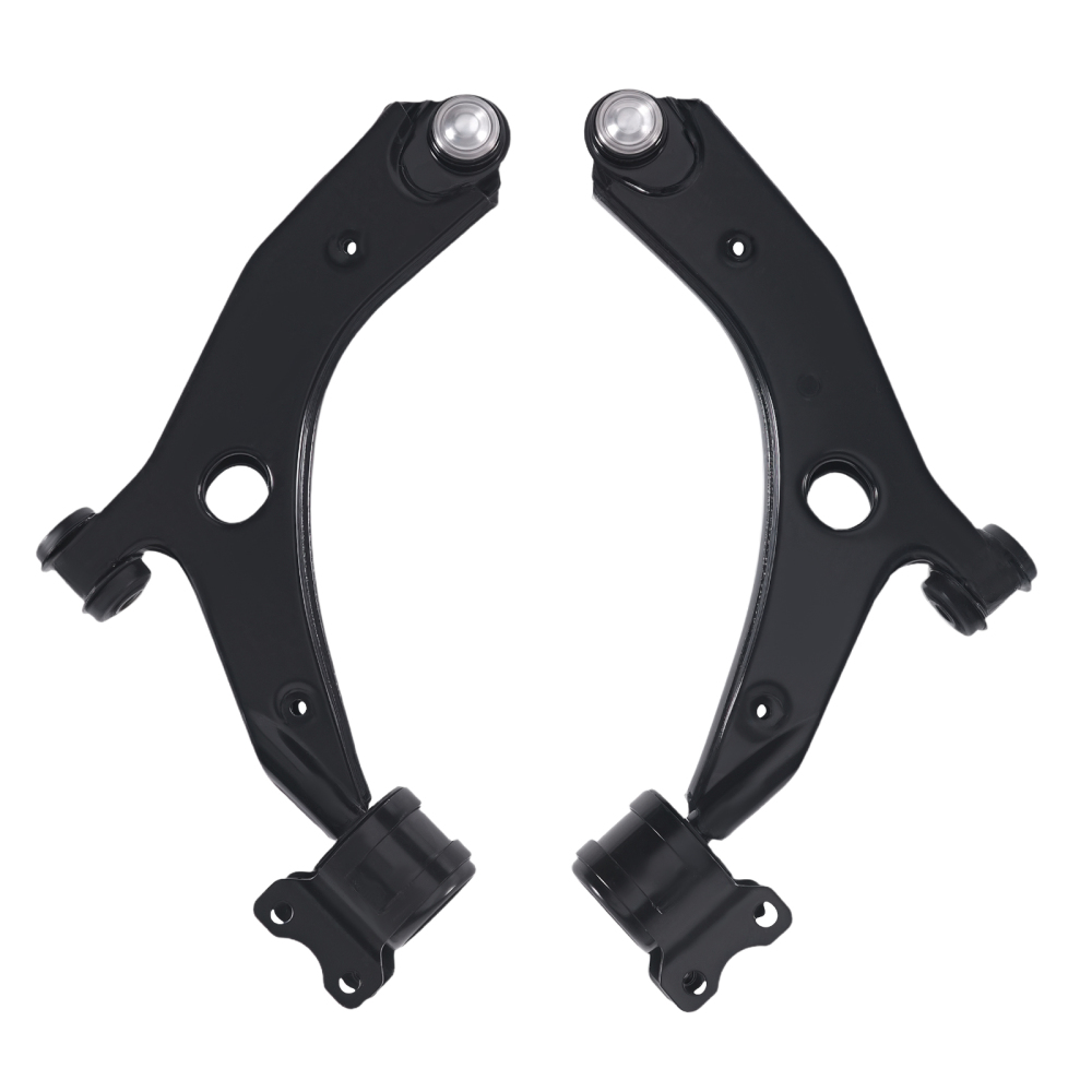 Front Lower Control Arms Sway Bar End Link For 2007-2009 compatible for Mazda 3 K620068 K620067