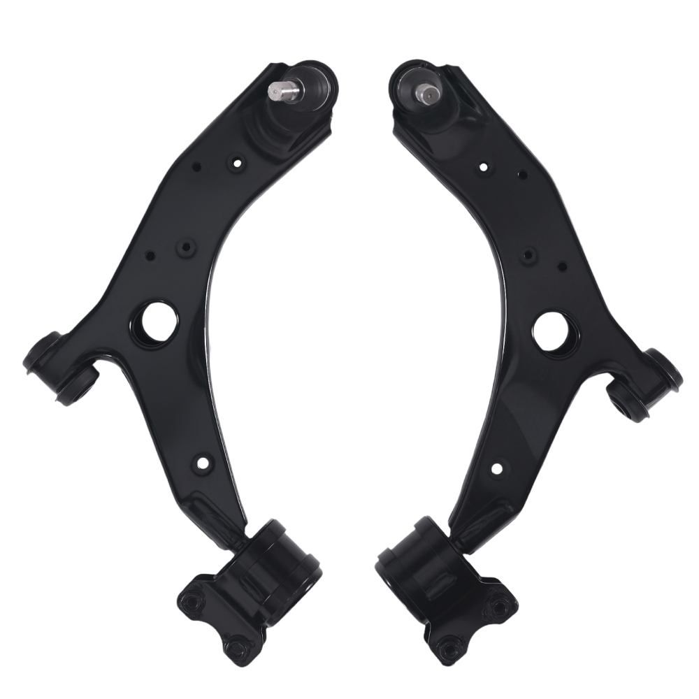 Front Lower Control Arms Sway Bar End Link For 2007-2009 compatible for Mazda 3 K620068 K620067