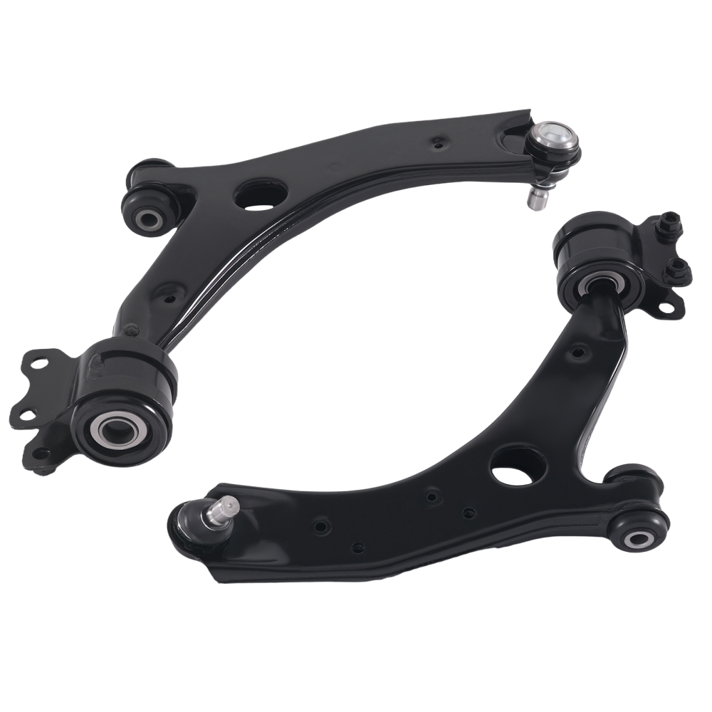 Front Lower Control Arms Sway Bar End Link For 2007-2009 compatible for Mazda 3 K620068 K620067