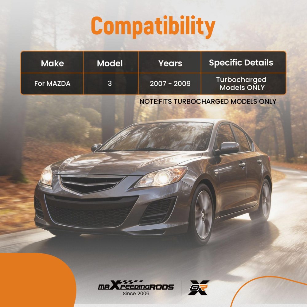 6x Front Lower Control Arm Tie Rod End compatible for Mazda 3 2007-2009 K620068 K620067