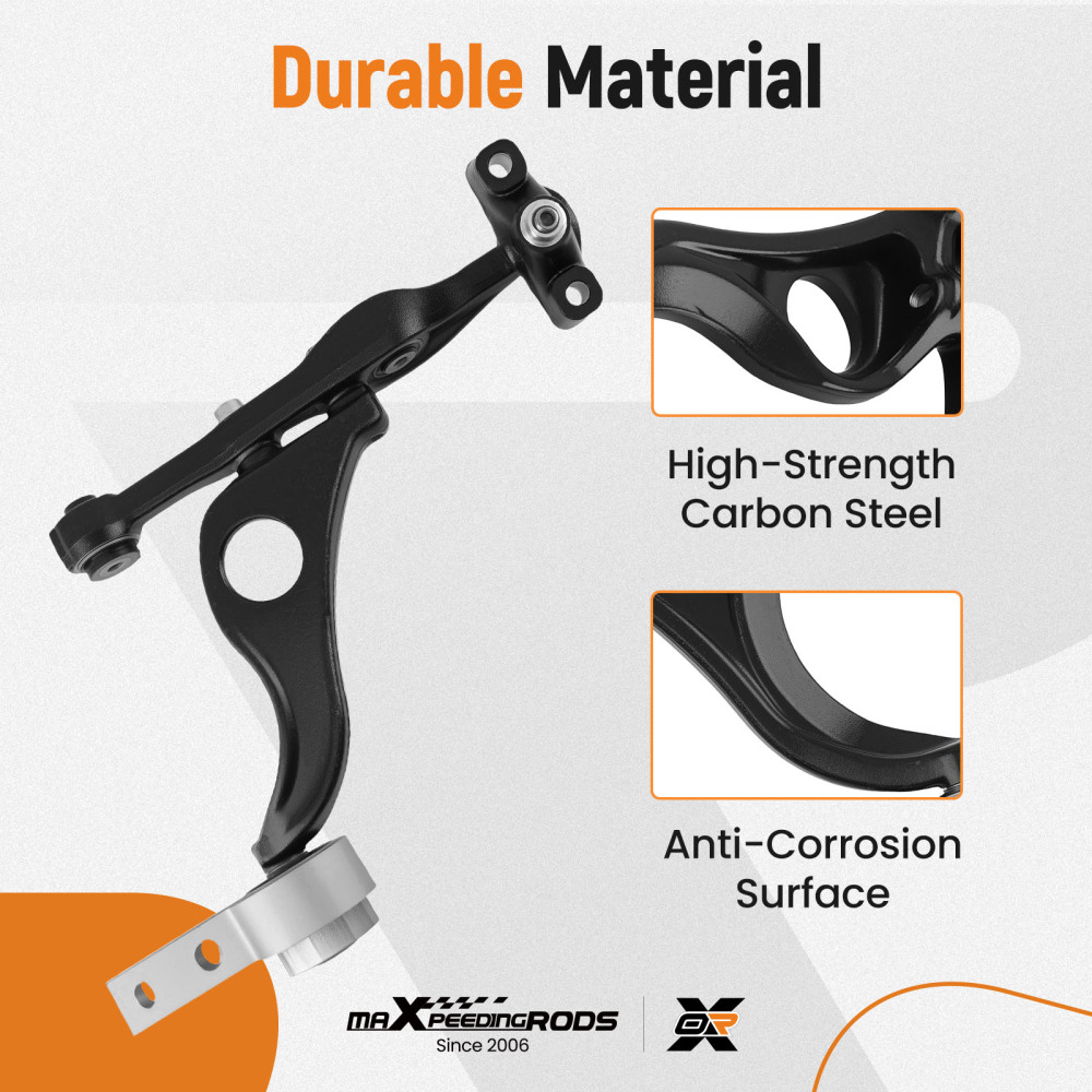 Front Lower Left Control ArmBall Joint compatible for Mazda 6 2009-2013 K622045 Driver