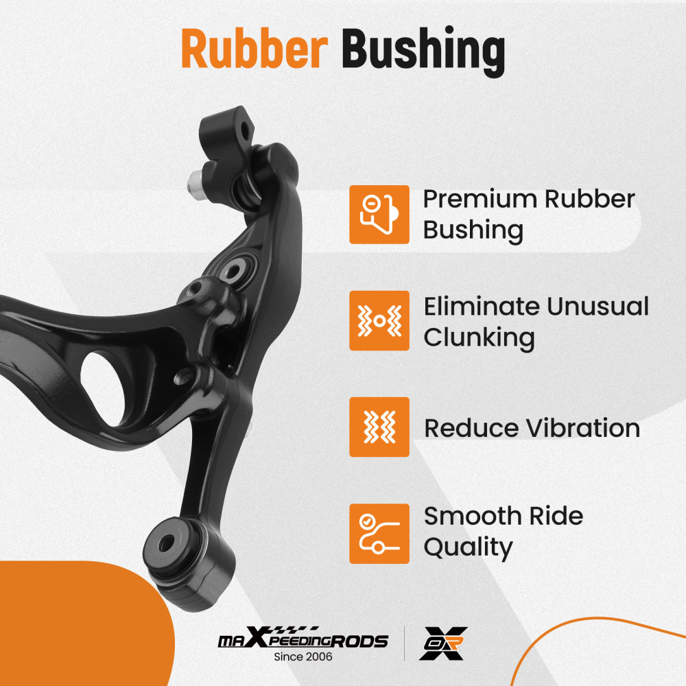 Front Lower Left Control ArmBall Joint compatible for Mazda 6 2009-2013 K622045 Driver