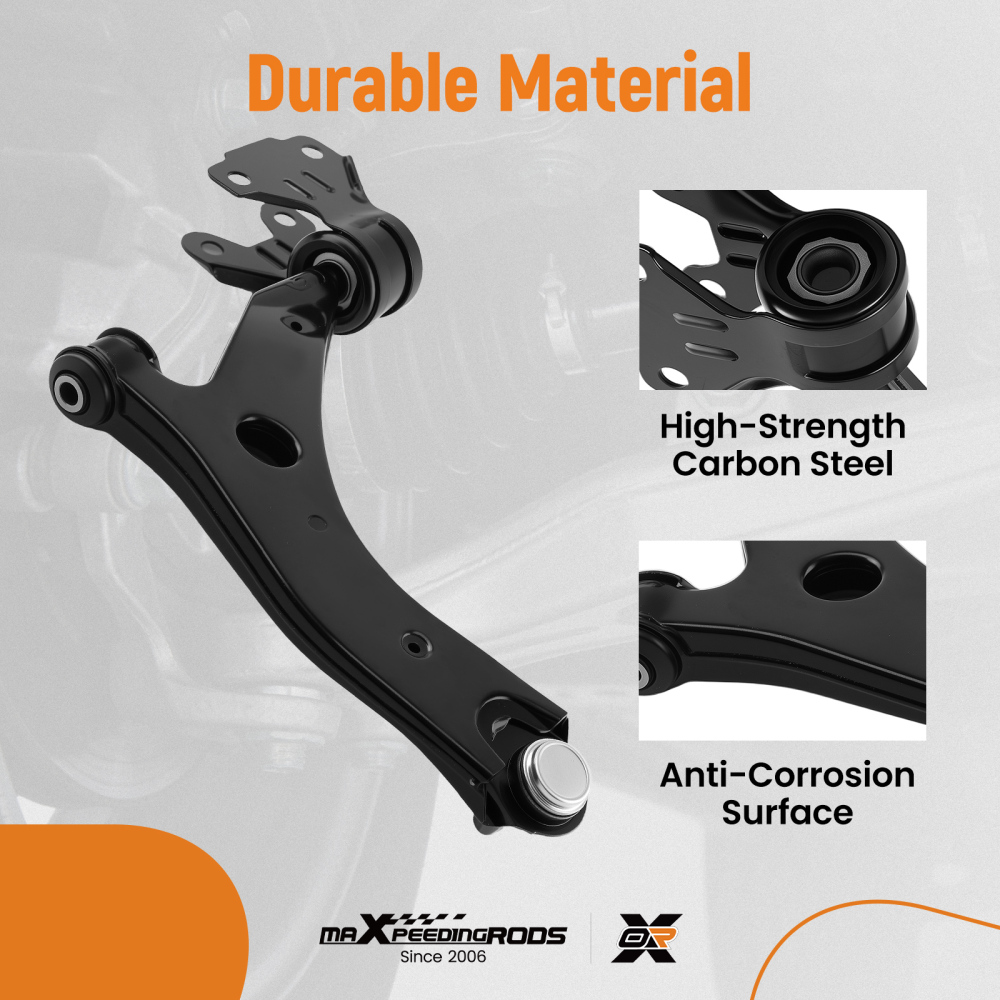 Control Arm Assembly compatible for Mazda 3 2010-2013 Front Lower Passenger Side