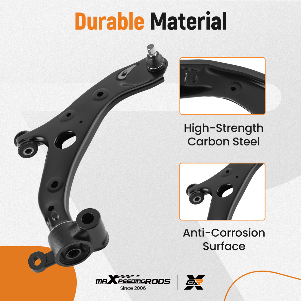 Front Right Lower Control Arm w/ Ball Joint Assembly Compatible for Mazda 6 CX-5 2013-2016