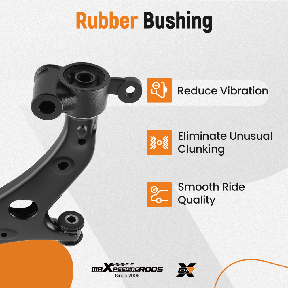 Front Right Lower Control Arm w/ Ball Joint Assembly Compatible for Mazda 6 CX-5 2013-2016