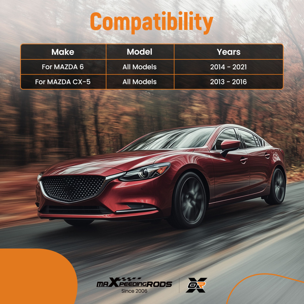 Front Right Lower Control Arm w/ Ball Joint Assembly Compatible for Mazda 6 CX-5 2013-2016