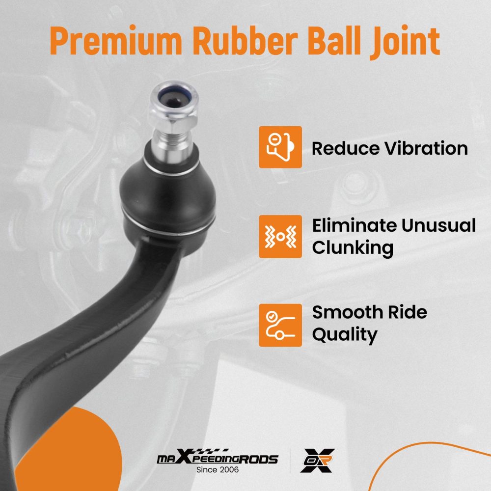 12PC Front Lower Upper Forward Rearward Control Arm Stabilizer compatible for Mazda 6 03-08