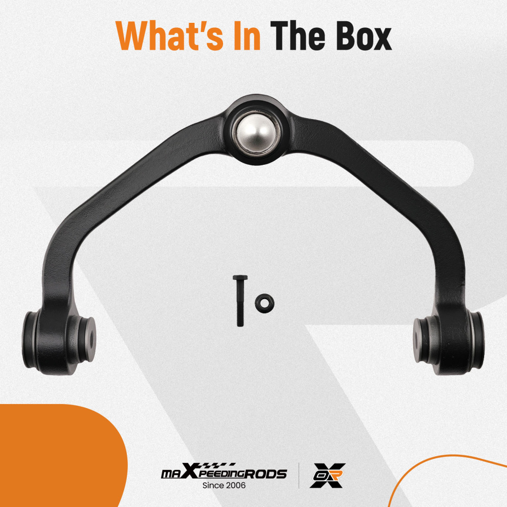 1x Front Upper Right Control Arm compatible for FORD RANGER 2WD 1998-2011 compatible for MAZDA B2300/B2500