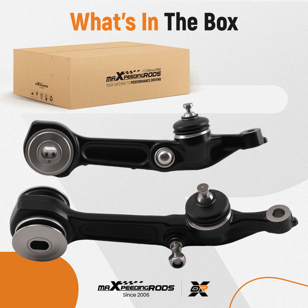 Front Lower Rearward Control Arm compatible for Mercedes-Benz S350 S430 S500 00-06 MS10137