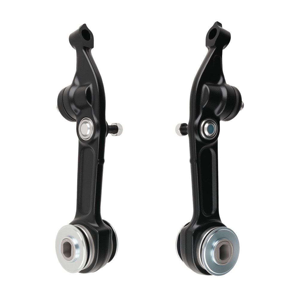 4x Lower Forward Rearward Control Arm For compatible for Mercedes S350 S430 S500 RWD 00-06