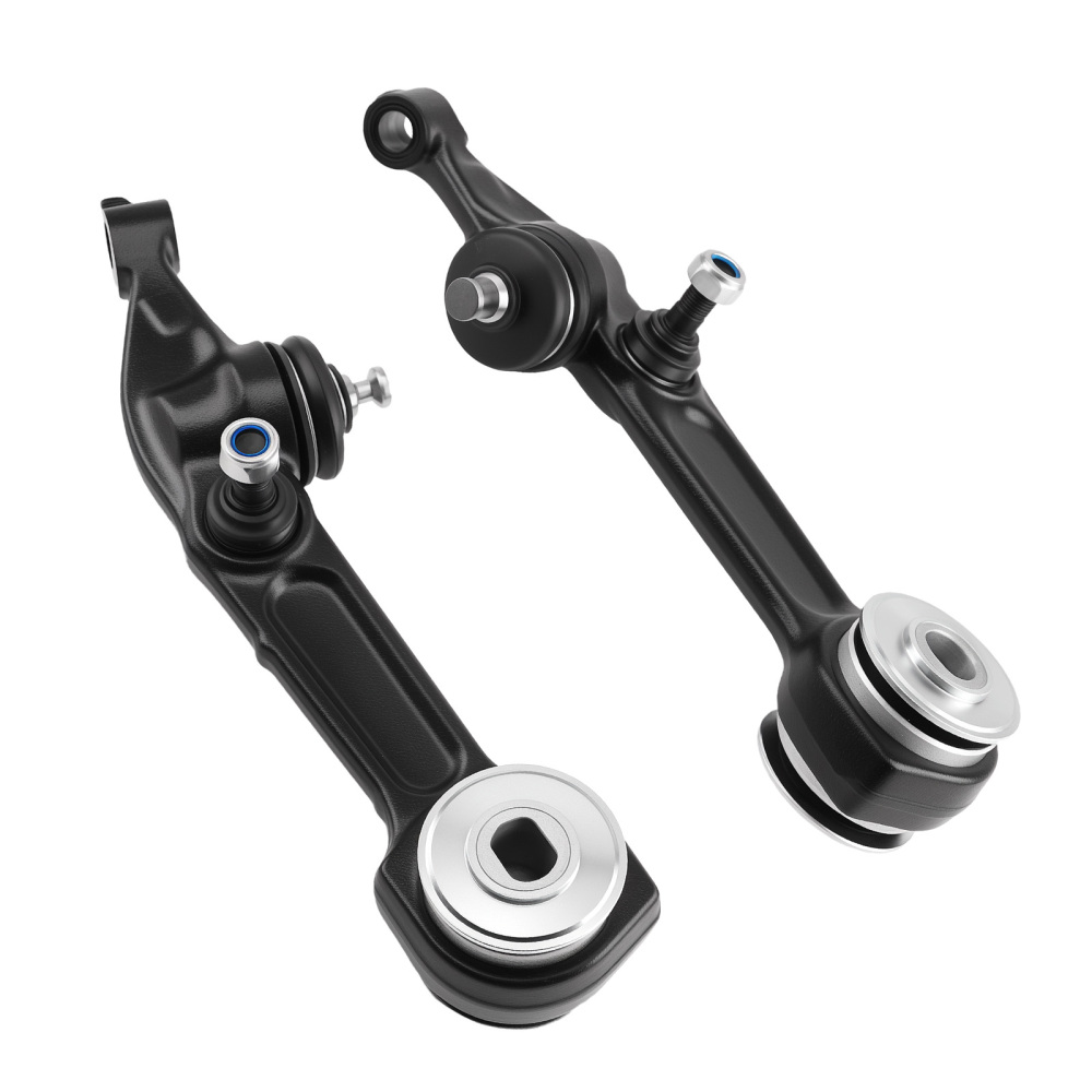 4x Lower Forward Rearward Control Arm For compatible for Mercedes S350 S430 S500 RWD 00-06