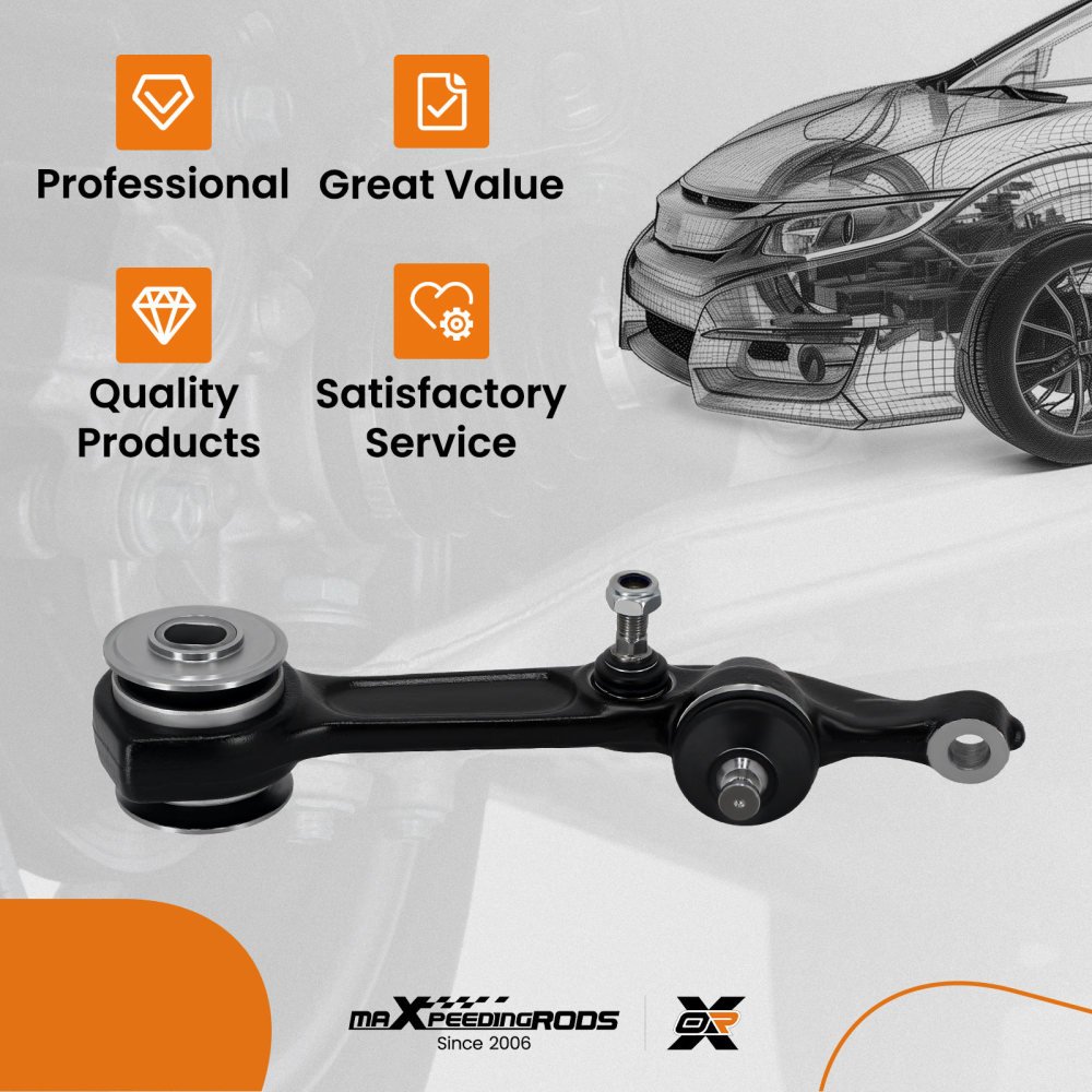 Front Lower Right Rearward Control Arm Ball Joint for 00-06 compatible for Mercedes S430 S500
