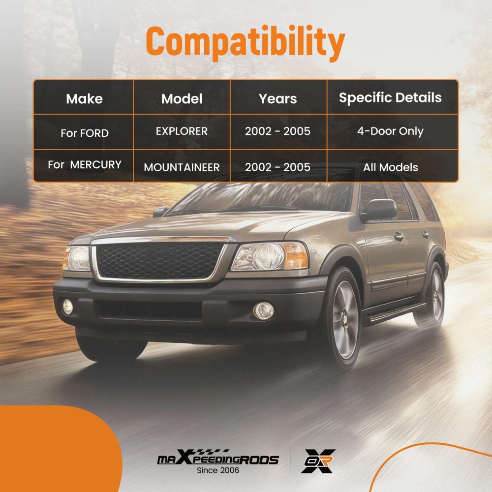 6x Front Upper Control Arm Lower Ball Joint for Explorer Mountaineer 2002-2005