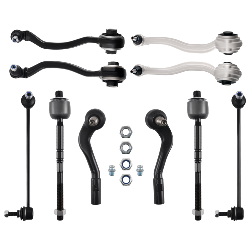 10pc Lower Control Arm Swaybar Tierod compatible for Mercedes Benz CLK500/CLK550 2001-2009