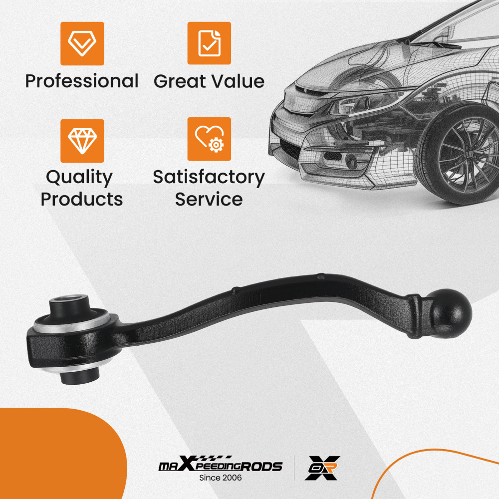 Control Arm Front Left Lower compatible for Mercedes-Benz C230 C280 C55 AMG 2001-2007