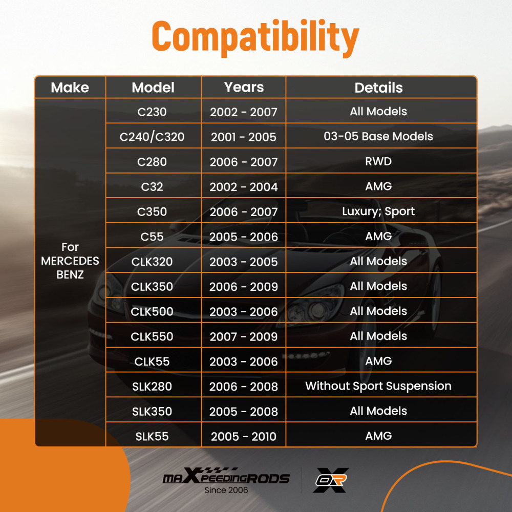 Control Arm Front Left Lower compatible for Mercedes-Benz C230 C280 C55 AMG 2001-2007