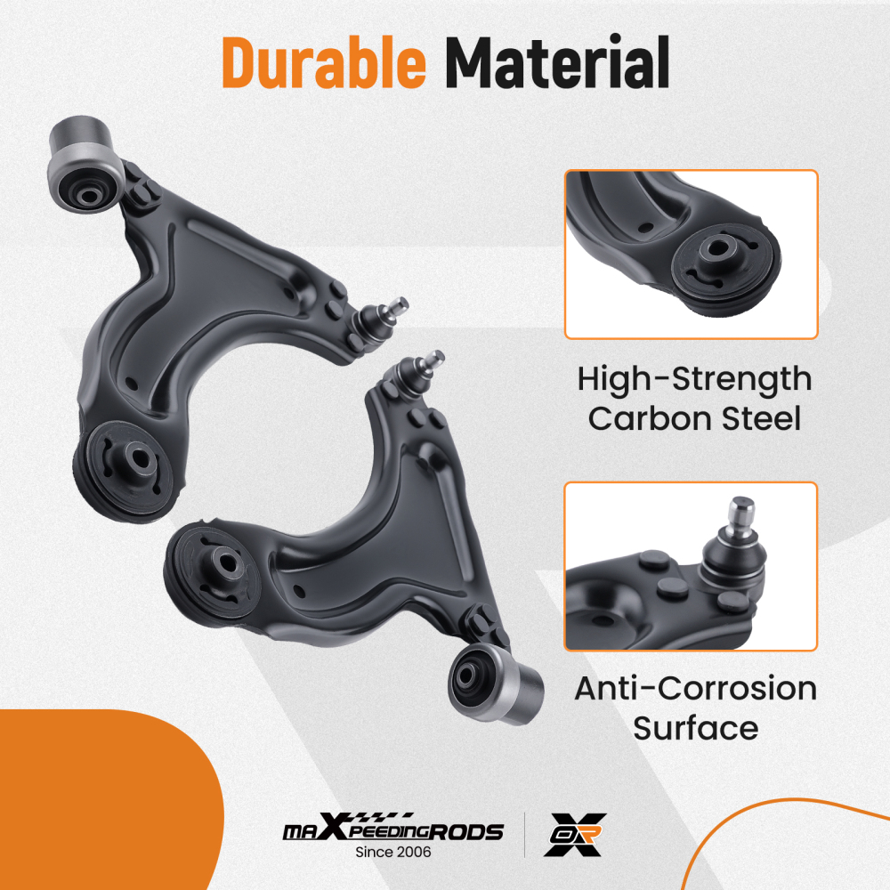 8X BRACCI DI CONTROLLO ANTERIORI SINISTRO + DESTRO compatibile per OPEL MERIVA X03 2003-2010