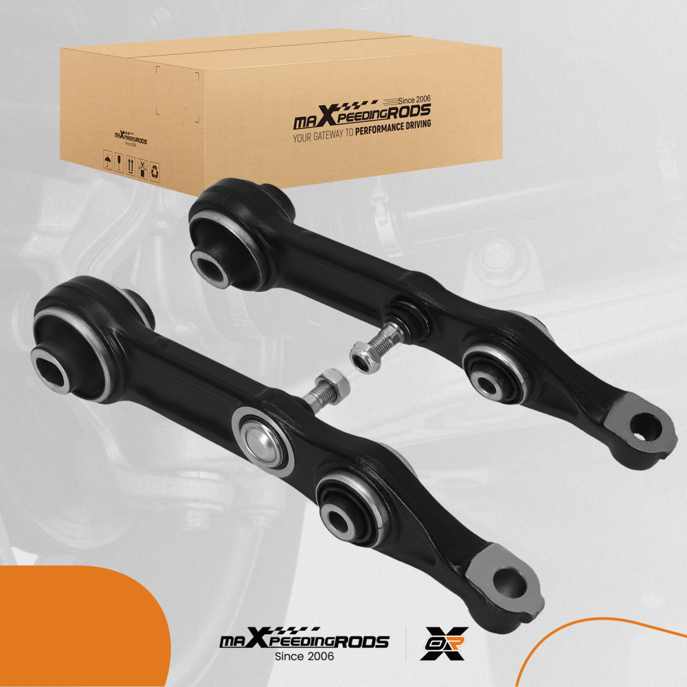Front Lower Rearward Control Arm and Ball Joint compatible for Mercedes E320 CLS500 E55 AMG