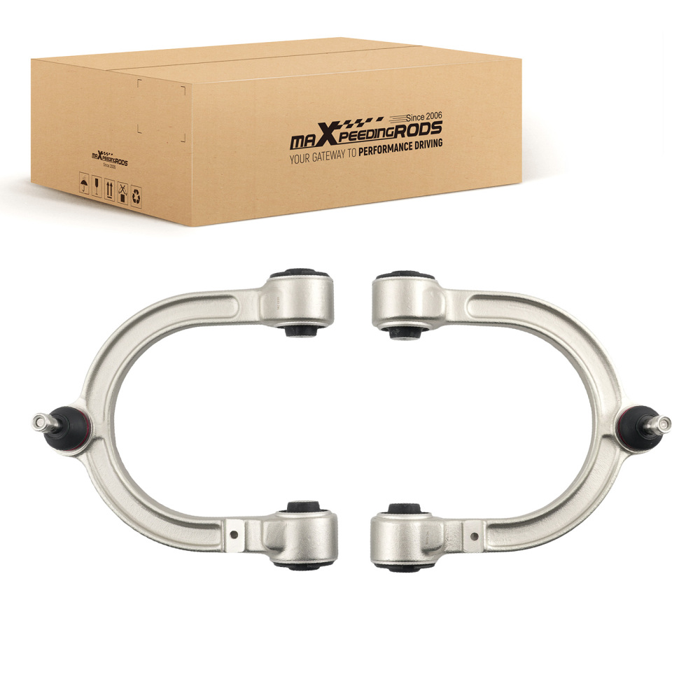 Front Upper Driver Passenger Control Arms Set compatible for Mercedes-Benz E300 E320 E350
