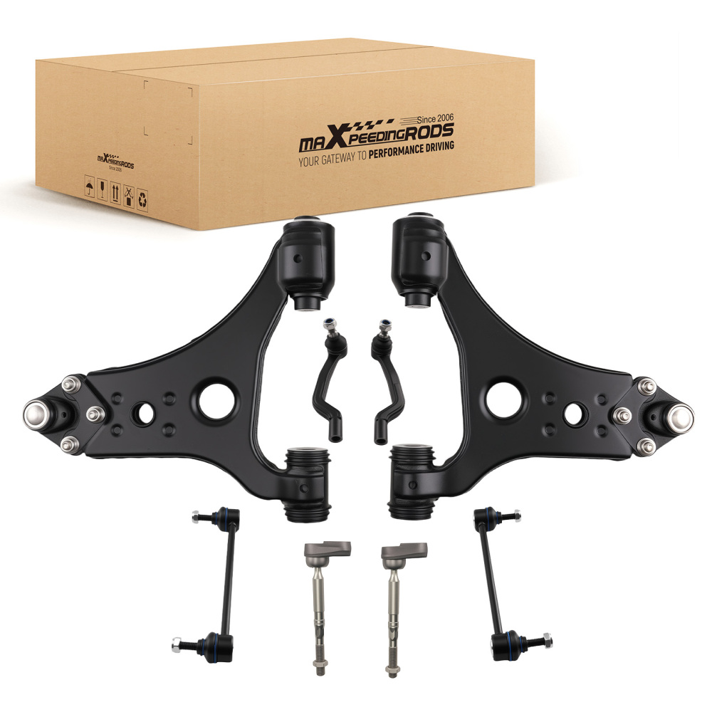 8 SET BRACCIO DI CONTROLLO ANTERIORE compatibile per MERCEDES-BENZ A-CLASS W169 B-CLASS W245
