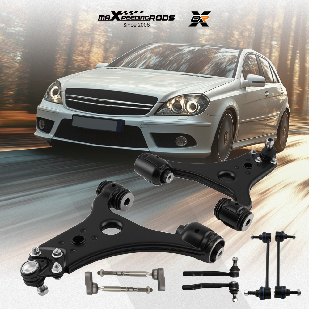 8 SET BRACCIO DI CONTROLLO ANTERIORE compatibile per MERCEDES-BENZ A-CLASS W169 B-CLASS W245