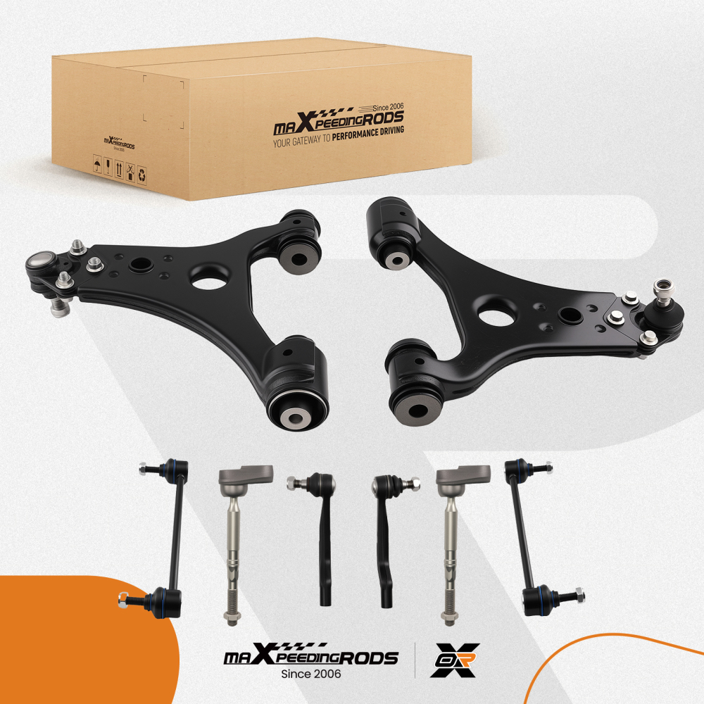 8 SET BRACCIO DI CONTROLLO ANTERIORE compatibile per MERCEDES-BENZ A-CLASS W169 B-CLASS W245