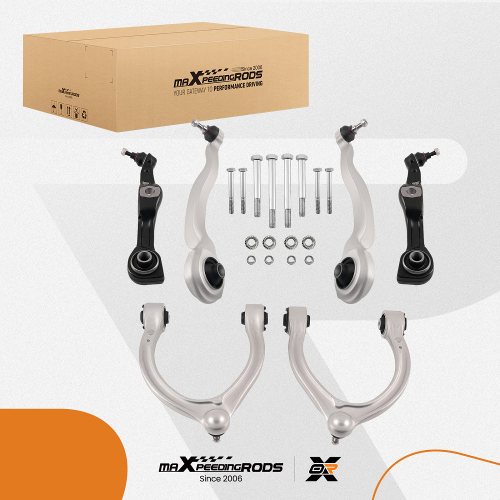 JUEGO DE 6 BRAZOS DE CONTROL DELANTERO compatible para MERCEDES-BENZ CLASE S V221 W221 COUPÉ