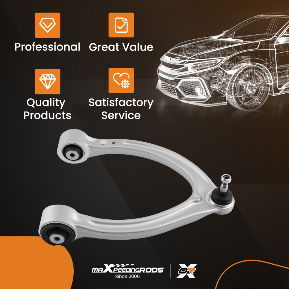 Left Driver Front Upper Control Arm compatible for Mercedes S350 S600 2012-2014 MS27831