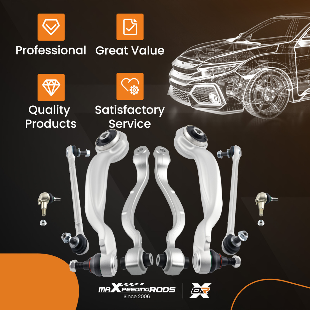 BRACCI DI SOSPENSIONE ANTERIORI E GIUNTI SFERICI compatibile per MERCEDES E-KLASSE W212 S212