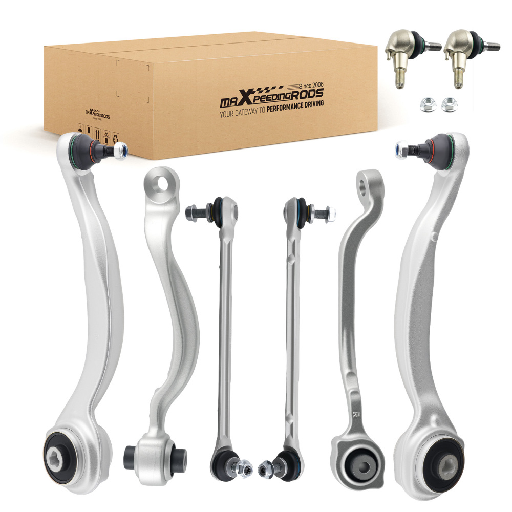 8PCS BRAS DE SUSPENSION AVANT ET ROTULES compatible pour MERCEDES E-KLASSE W212 S212 09-16
